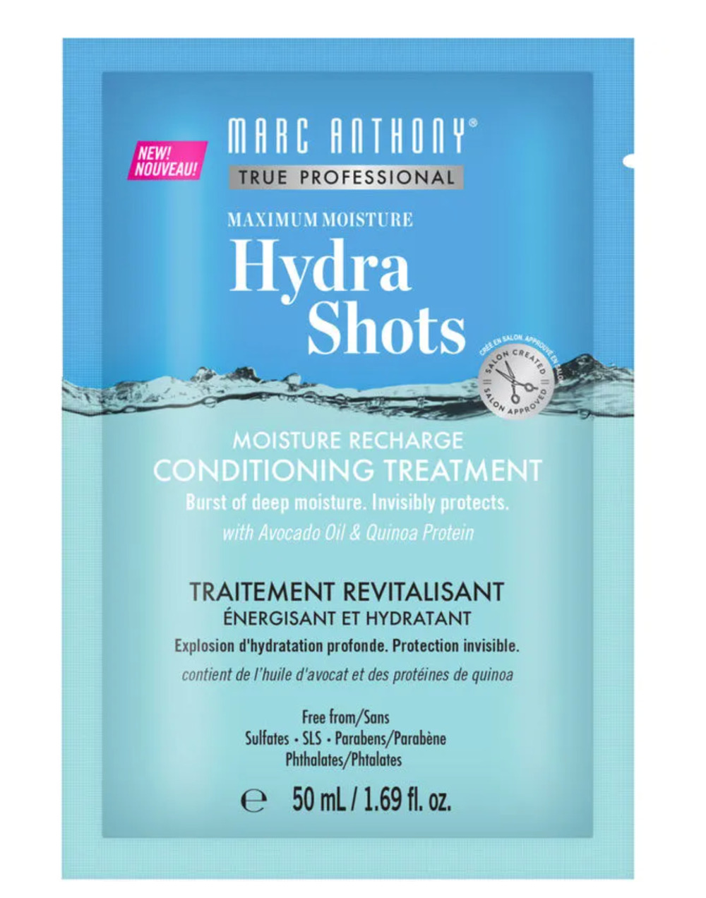 Marc Anthony True Professional "Maximum Moisture Hydra Shots" conditioning-50ml